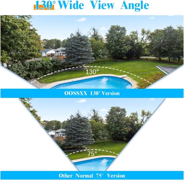 2-Way Audio & PIR Detection Dual Antennas Outdoor Wireless Security Camera System 5.5MP Wi-Fi Video Surveillance - Image 5