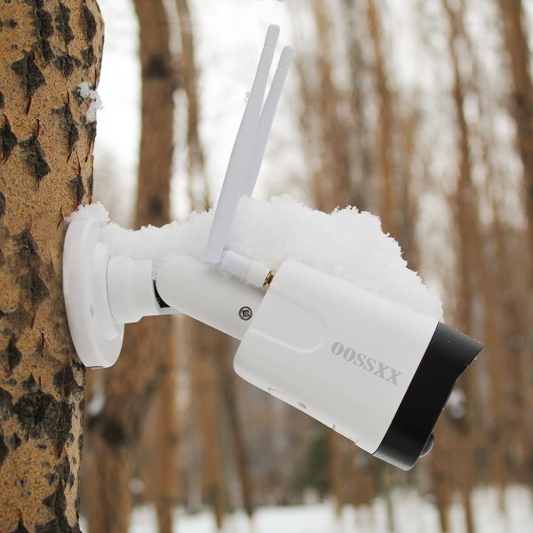 2-Way Audio & PIR Detection Dual Antennas Outdoor Wireless Security Camera System 5.5MP Wi-Fi Video Surveillance - Image 6