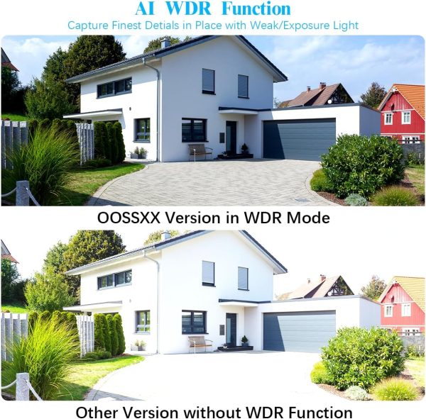 2-Way Audio & PIR Detection Dual Antennas Outdoor Wireless Security Camera System 5.5MP Wi-Fi Video Surveillance - Image 7