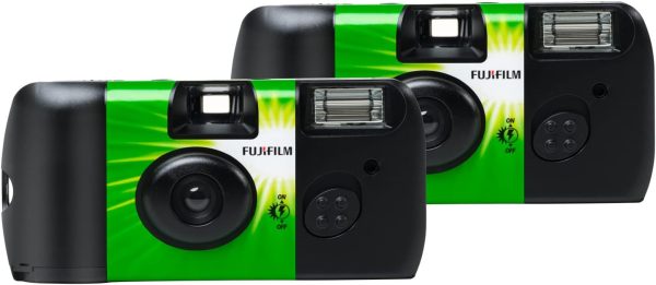 QuickSnap Flash 400 One-Time-Use Camera - 2 Pack